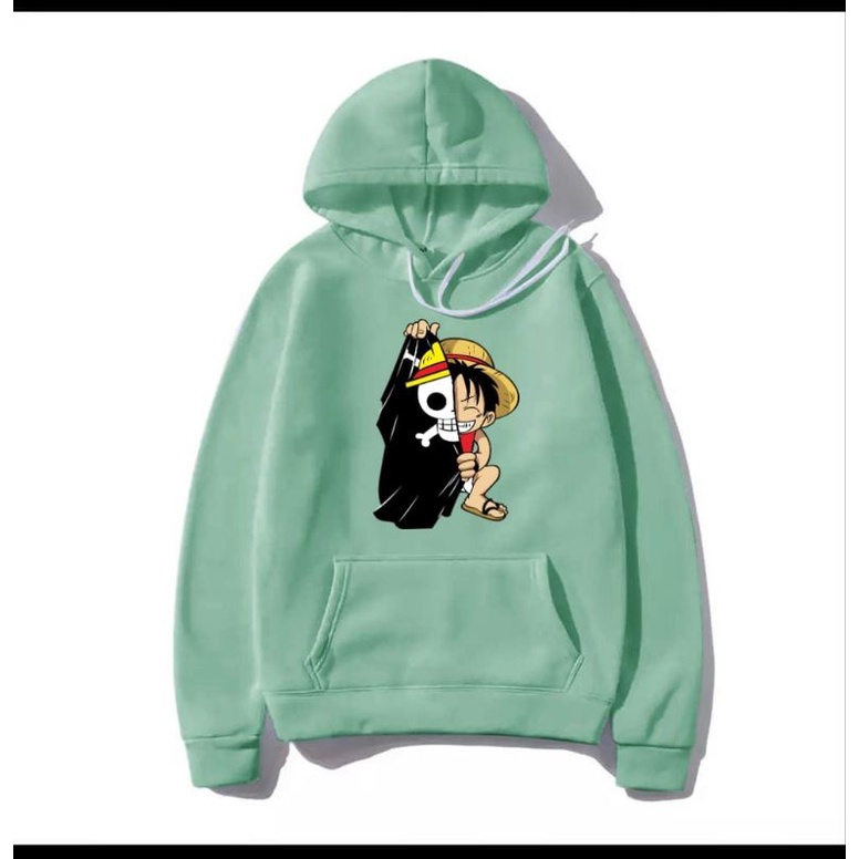 COD/DS/SWEATER HOODIE MONKEY LUFFY SIZE (M-L-XL-XXL)