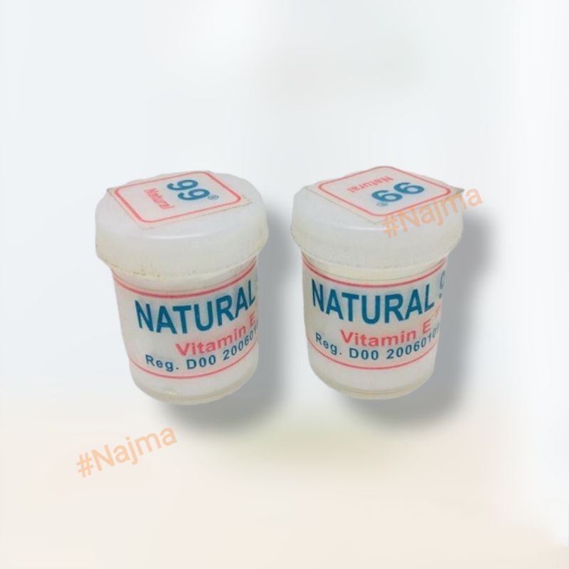 Cream Malam Natural 99 Original Vitamin E - Cream Pemutih Wajah & Basmi Jerawat