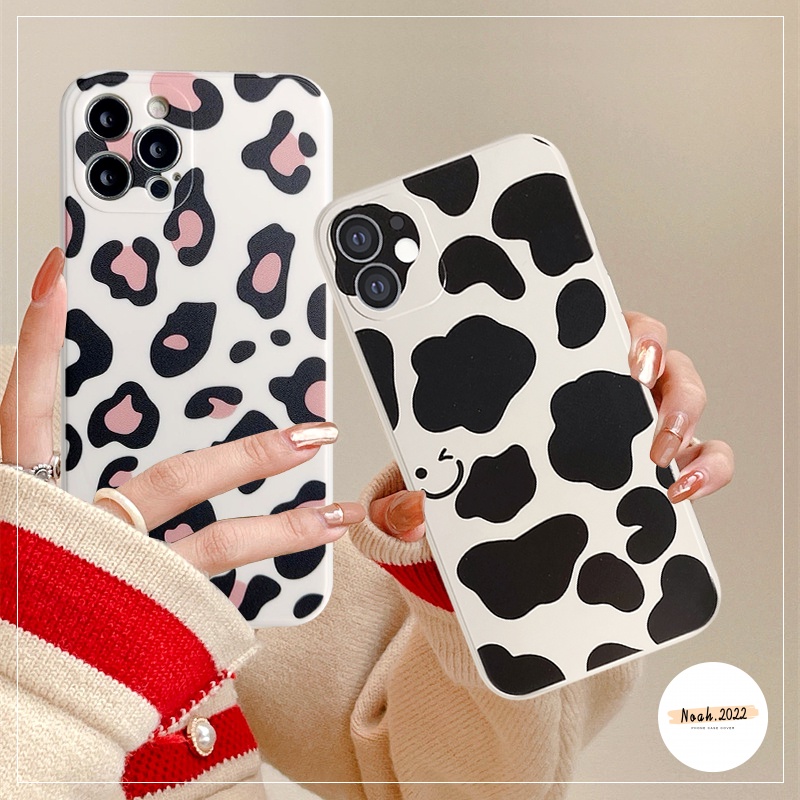 Soft Case TPU Motif Leopard Cover Infinix Hot 11 11s 10 Lite 9 10S 10T 10 Play 11 Play 6 5 Note 10 8