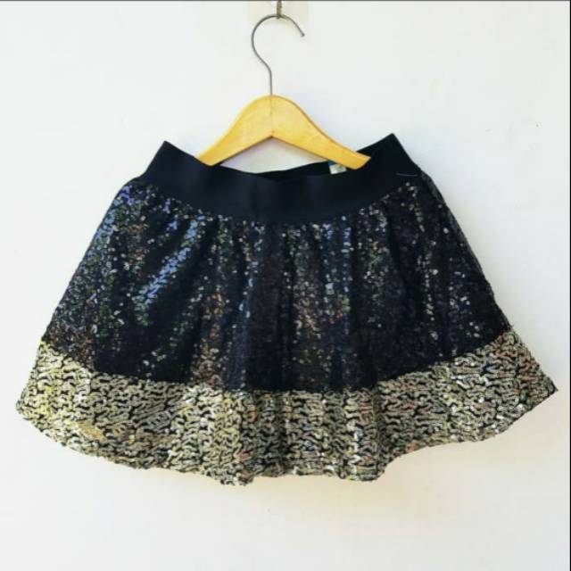  Rok  celana  sequin merk  Justice 14y Shopee Indonesia