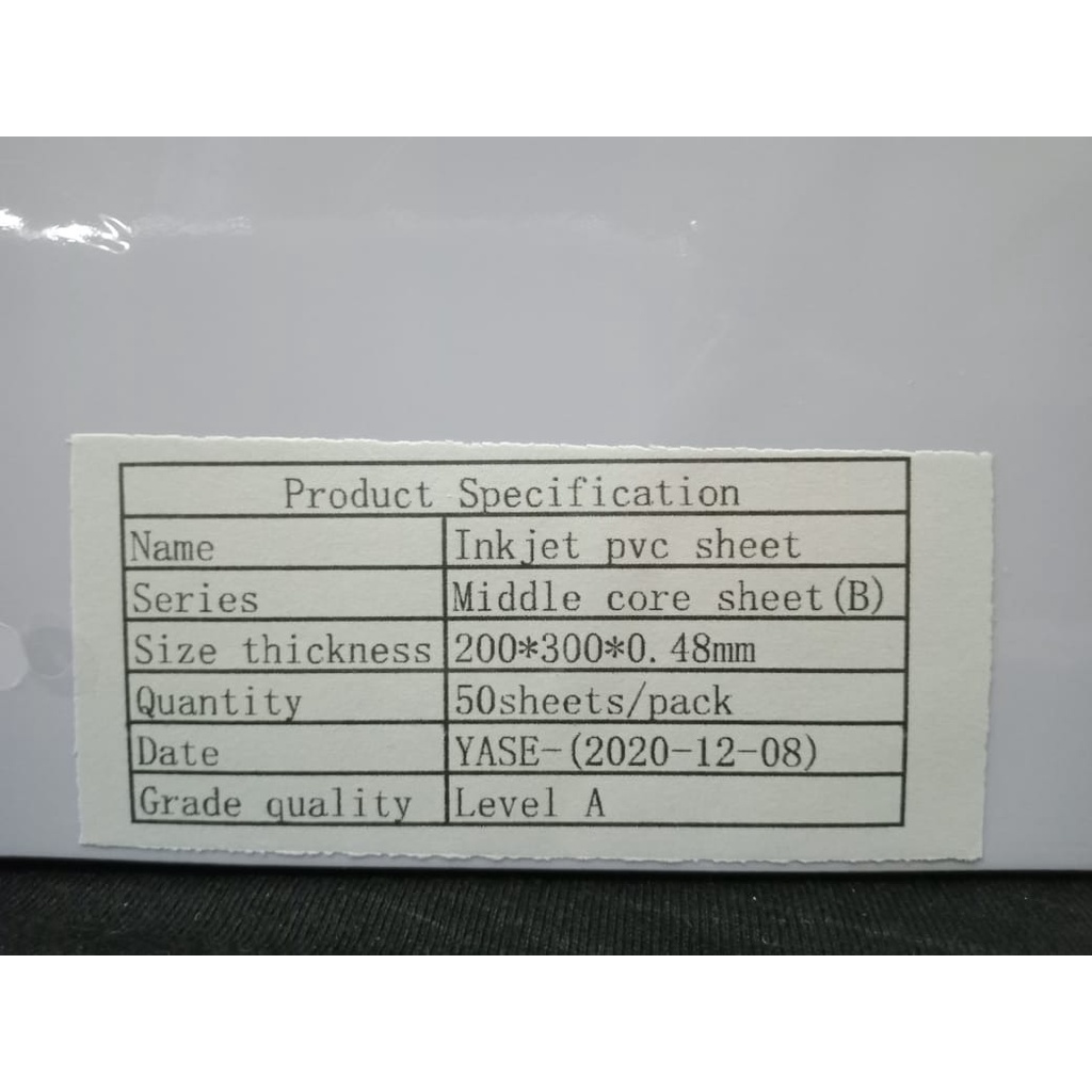 

PVC ID CARD/BAHAN PVC ID CARD/NAME TAG/KARTU NAMA/KARTU ID CARD