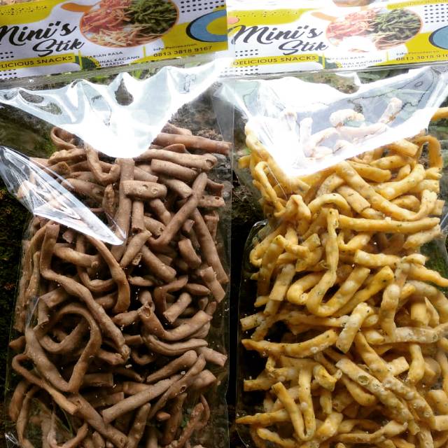 

Stik kopi dan stik pedas