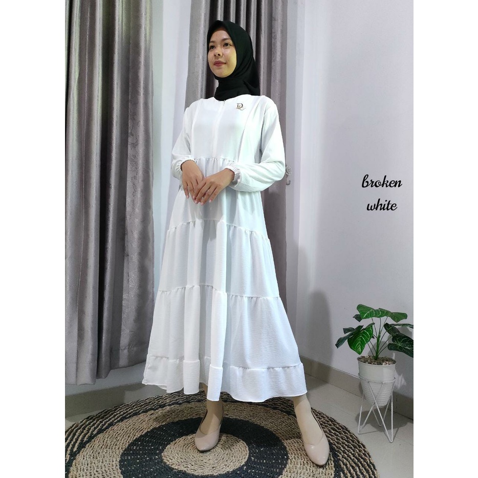 S_G Florise Midi Dress / Midi Dress Crinkle Airflow / Midi Dress Crinkle Premium