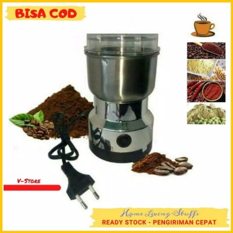Mesin Kopi Kecil Alat Penggiling Kacang Tanah Kedelai Blender Jagung Kering Otomatis Japan Quality