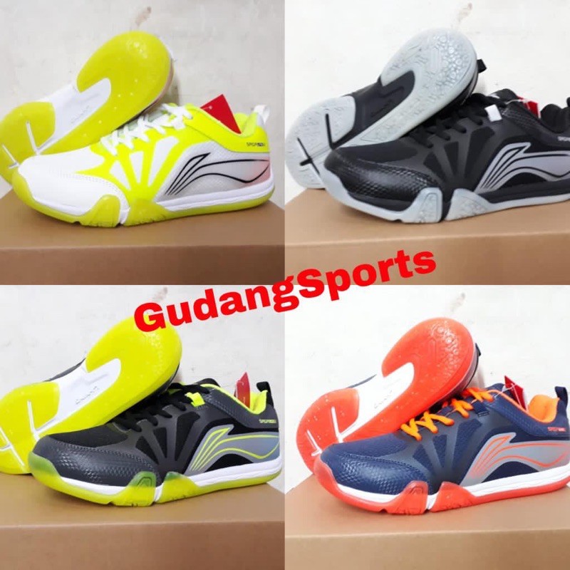 Sepatu Badminton Lining Saga Lite 2 AYTQ090 Original  4 Warna