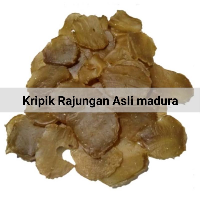 

kripik krupuk Rajungan 500gram - kripik kepiting rajungan asli madura