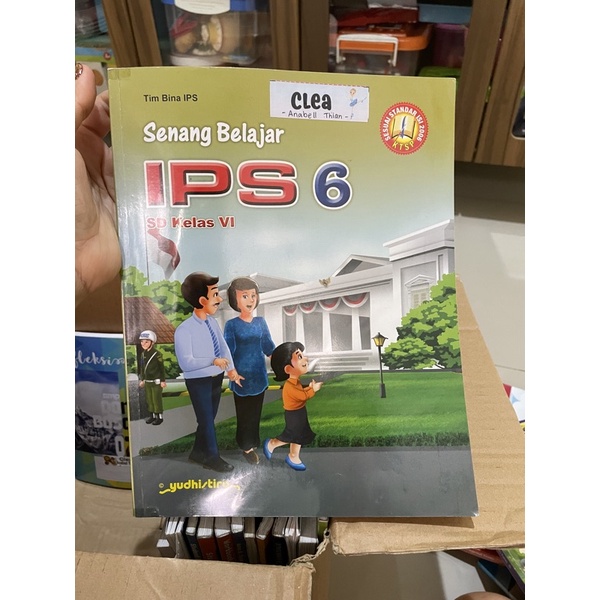 Buku IPS Kelas 6 Yudhistira