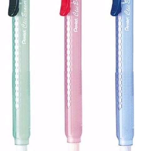 

✤ Penghapus Pentel Clic 2 ZE1 1T-D - Biru Muda ✥