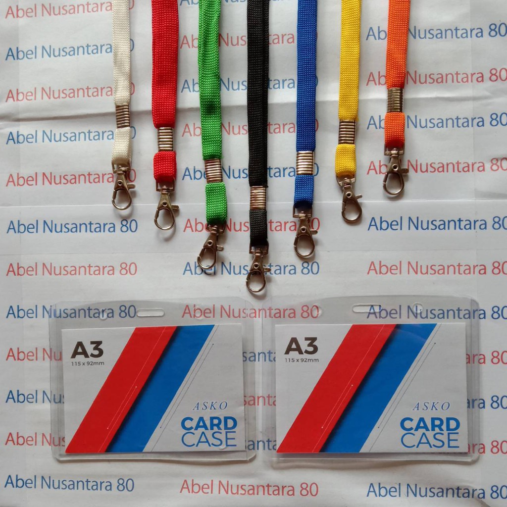

Paket Card Case A3 dengan Tali Kait 1cm