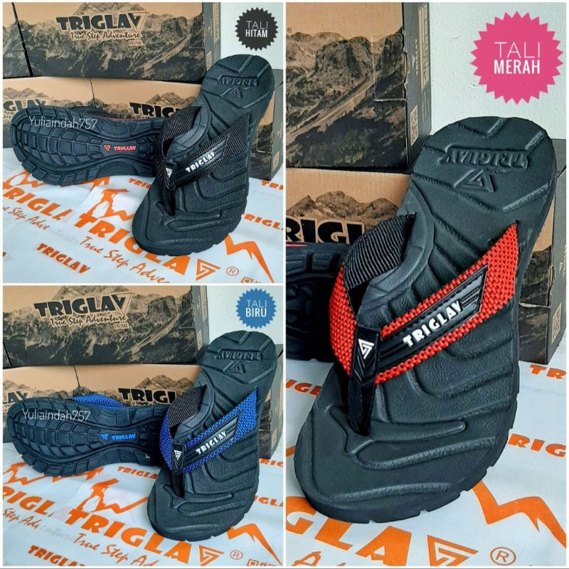 Sandal Triglav Prime Original / Sandal Jepit Triglav Original / Sandal Gunung Triglav Original +Box