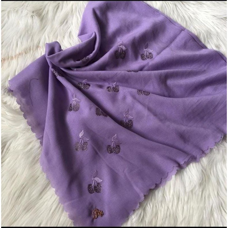 kerudung segiempat bungatta kerudung voal ultrafine original