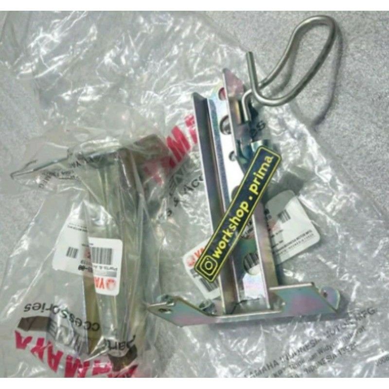 besi breket tameng dasi depan pegangan dudukan klakson relay flaser sein mio lama sporty 2004 - 2007