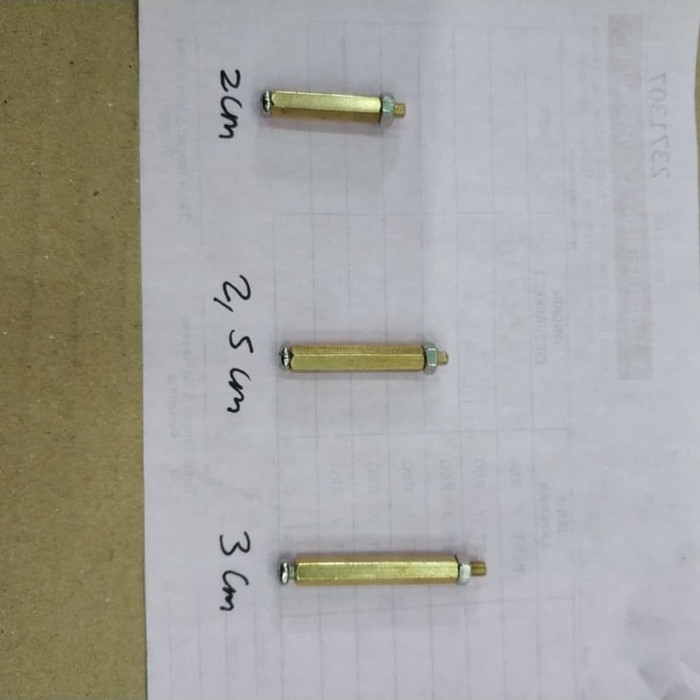 Spiser PCB 2,5cm Besi / kaki PCB 2,5cm Besi / spaser speser 2,5 cm