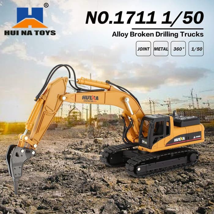 drill excavator toy