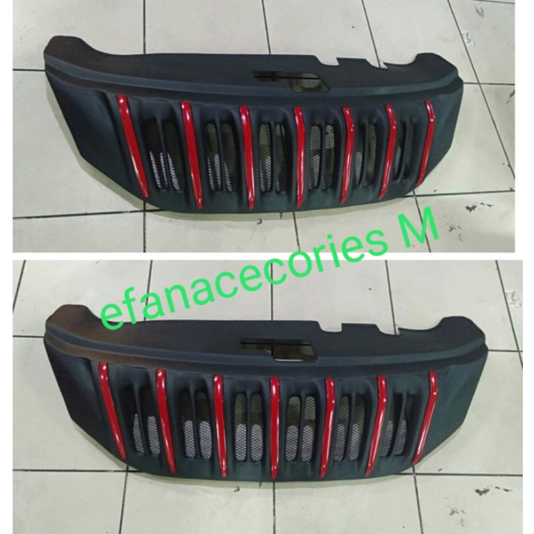 grill wuling confero DB Apollo Lis merah