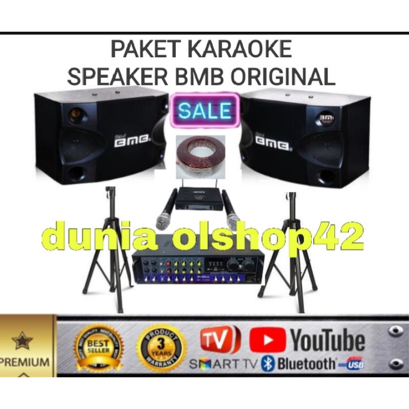 Jual Paket Sound System Paket Karaoke BMB 8inch Original Cocok Untuk Di ...