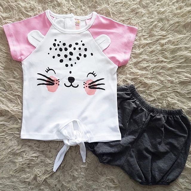 Baju Bayi Meow Meow