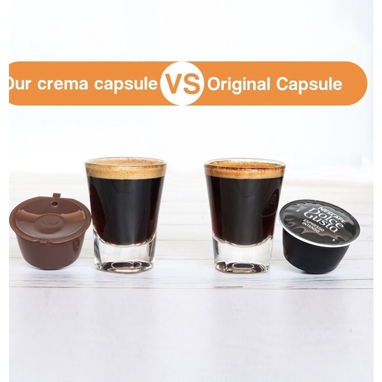 Refill Capsule Nescafe Dolce Gusto 3 Pcs Set Gen 3 Refillable Reusable Kapsul