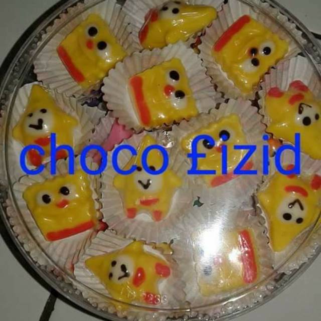 

Coklat spongebob&patrik
