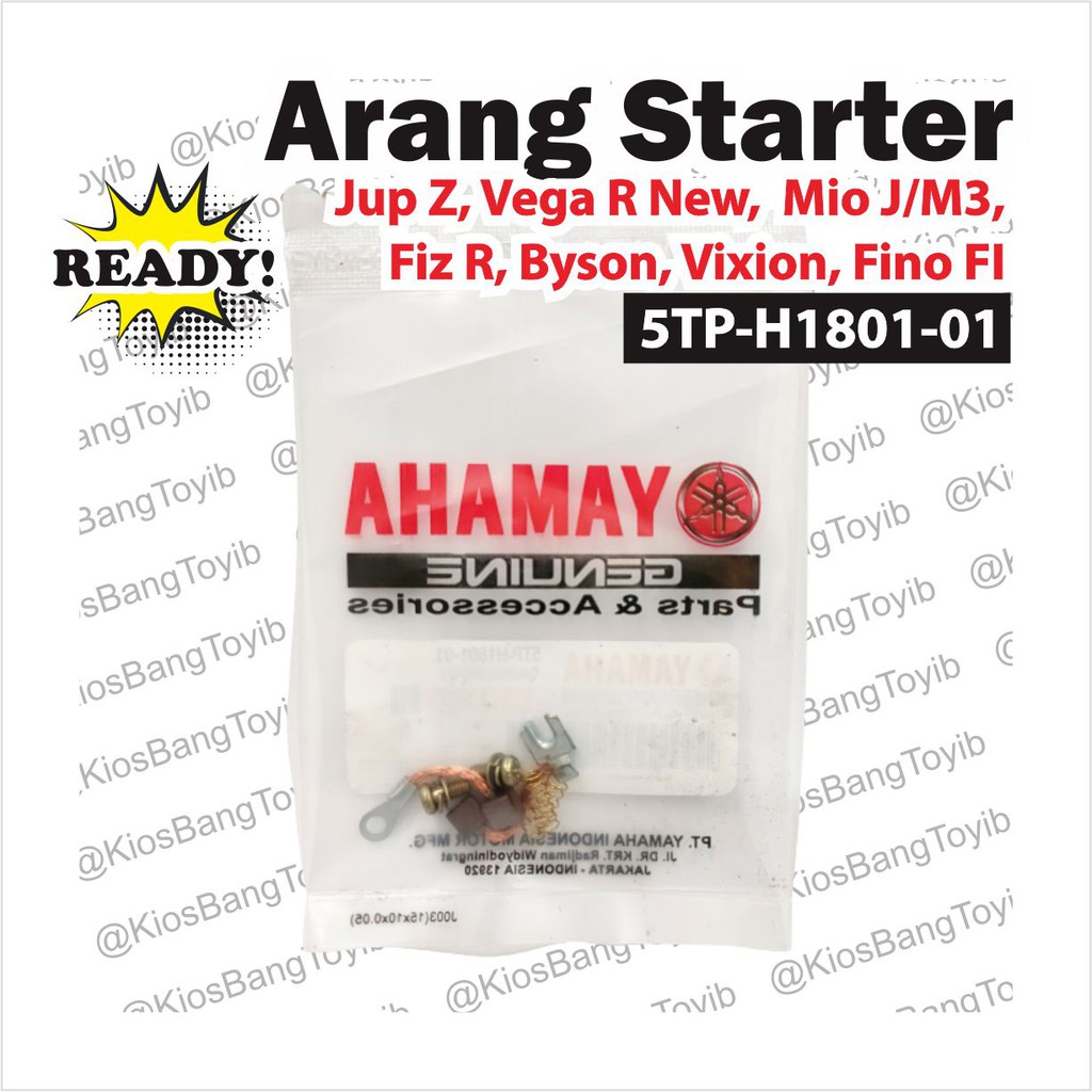 Arang Cool Stater Starter Jupiter Z/MXVega R New Mio J/M3/Fino F1ZR Byson Vixion (5TP-H1801)