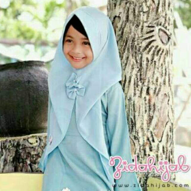 hijab anak/khimar anak/Hodie elena by zida hijab