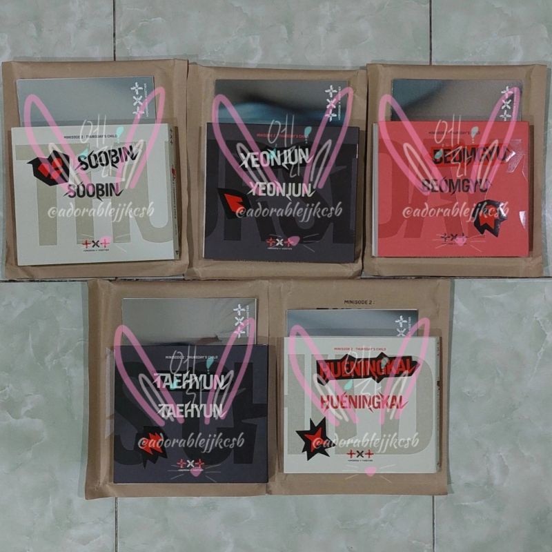 [READY STOCK] TXT MINISODE 2 THURSDAY'S CHILD TEAR VER ALBUM ONLY M2 TC M2TC YEONJUN SOOBIN BEOMGYU 