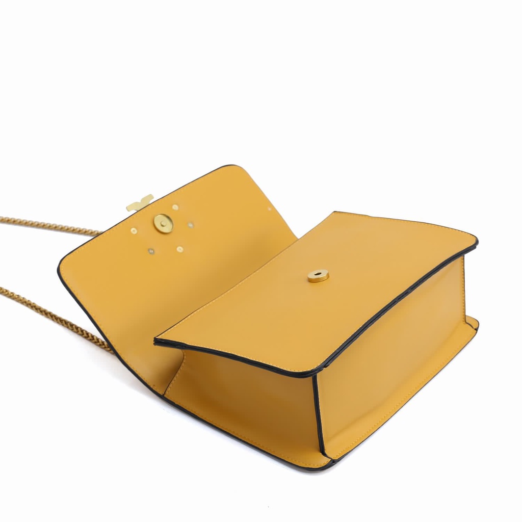 TAS WANITA SELEMPANG ELEANOR BAG TALI PANJANG RANTAI 1383#A076