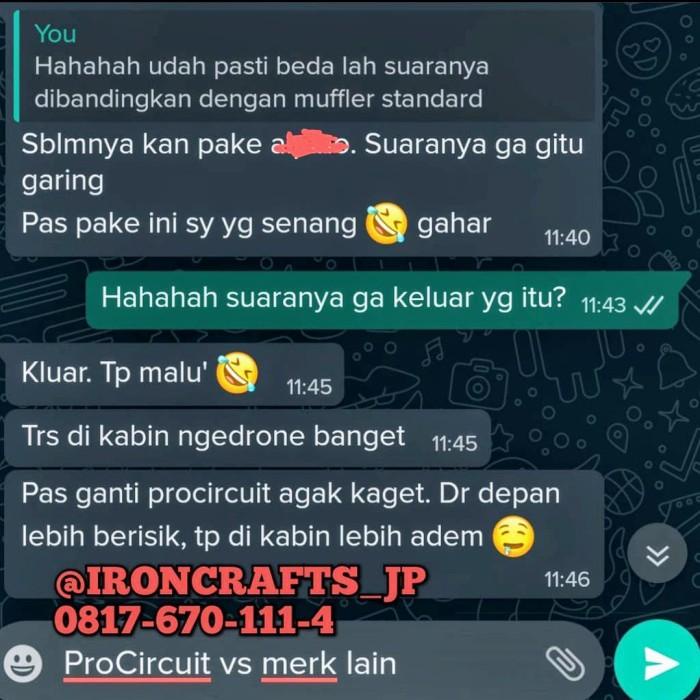 Ironcrafts Procircuit Muffler