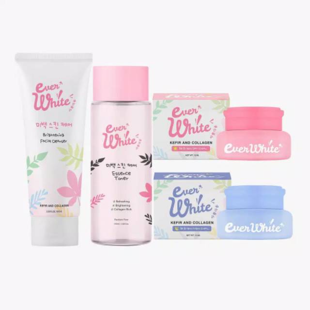 [NEW PACKAGING] EVERWHITE Be Bright! Face Series Set