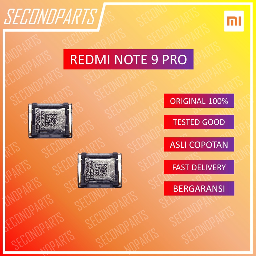 EARPIECE TELPON ATAS BUZZER XIAOMI REDMI NOTE 9 PRO ORIGINAL