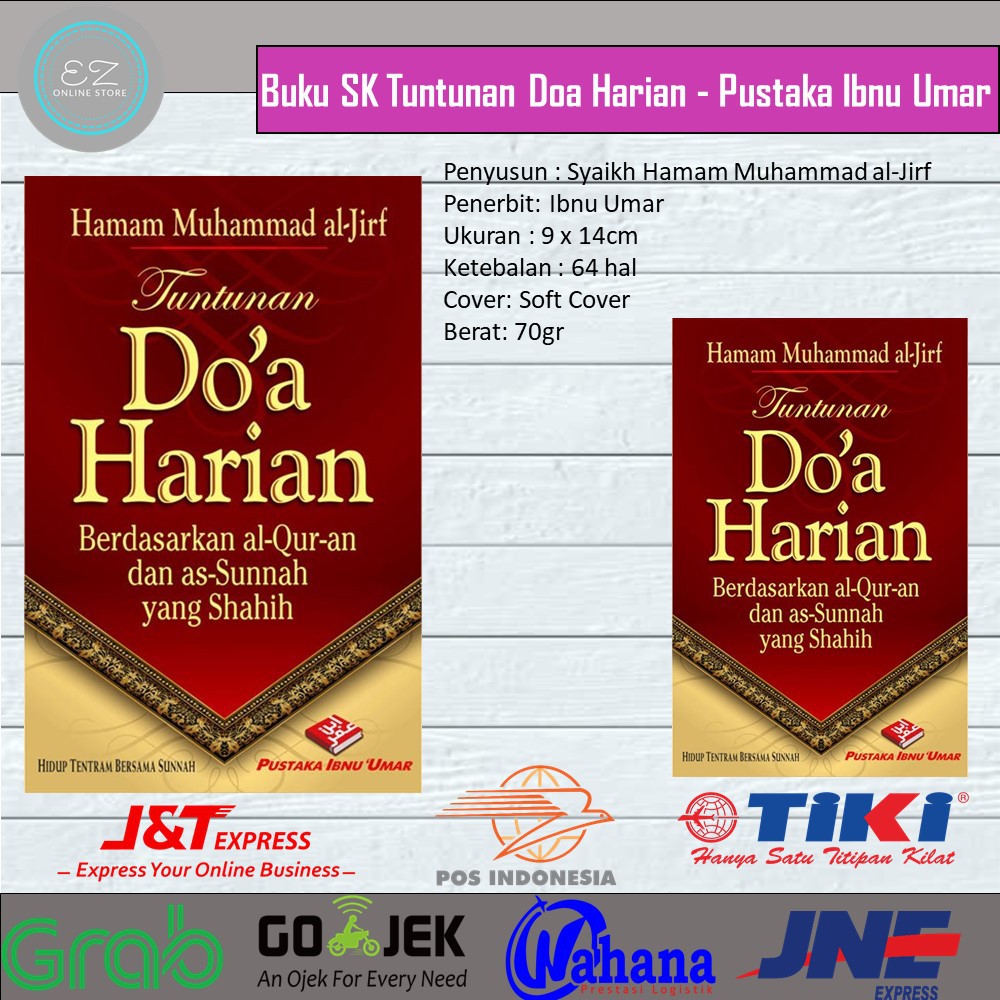 [Buku Saku] Tuntunan Doa Harian Pustaka Ibnu Umar kumpulan doa harian