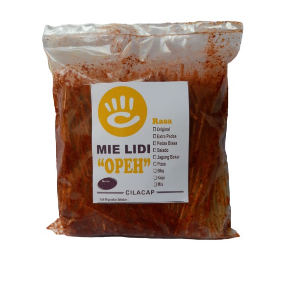 

MIE LIDI RASA EXTRA PEDAS | LIDI LIDIAN SUPER PEDAS ISI 250 Gram