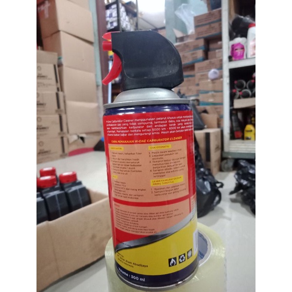 CARBU CLEANER M ONE 300 ML,  100% ORIGINAL