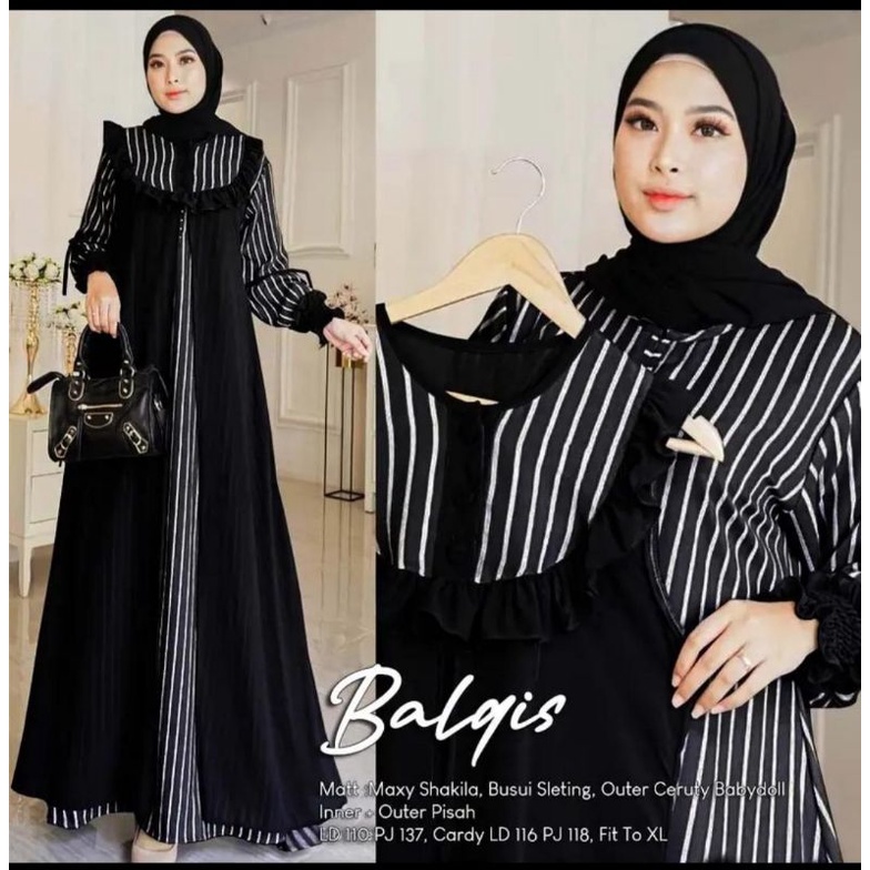 Gamis set rompi