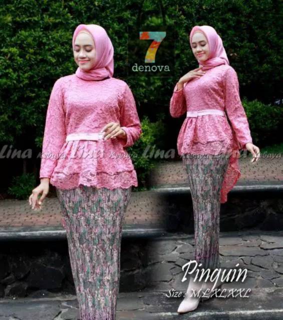 SETELAN KEBAYA /KEBAYA BROKAT /SETELAN BROKAT / KEBAYA MODERN / KEBAYA WISUDA /KEBAYA PINGUIN /-5