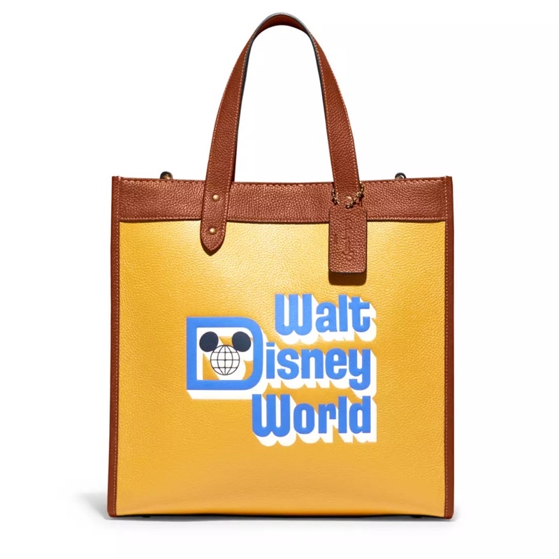 Coach x Disney Walt Disney World Tote Field Bag (C8551)