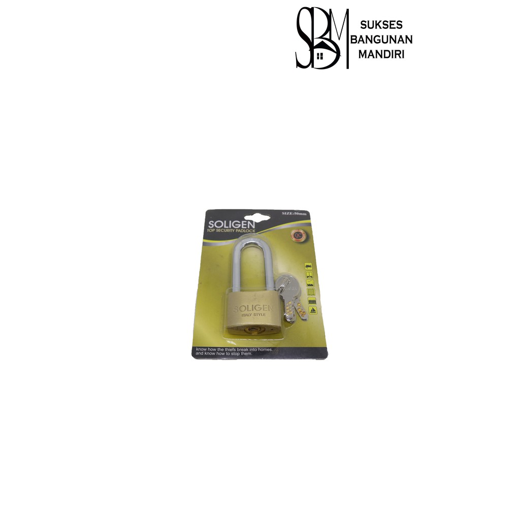 Gembok Soligen 50mm
