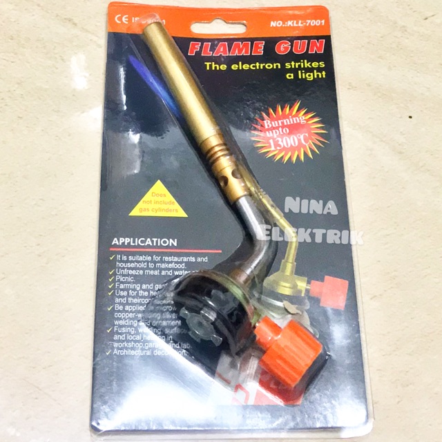 KEPALA LAS SINGLE MANUAL / Gas Torch Manual Bahan KUNINGAN DAN BESI