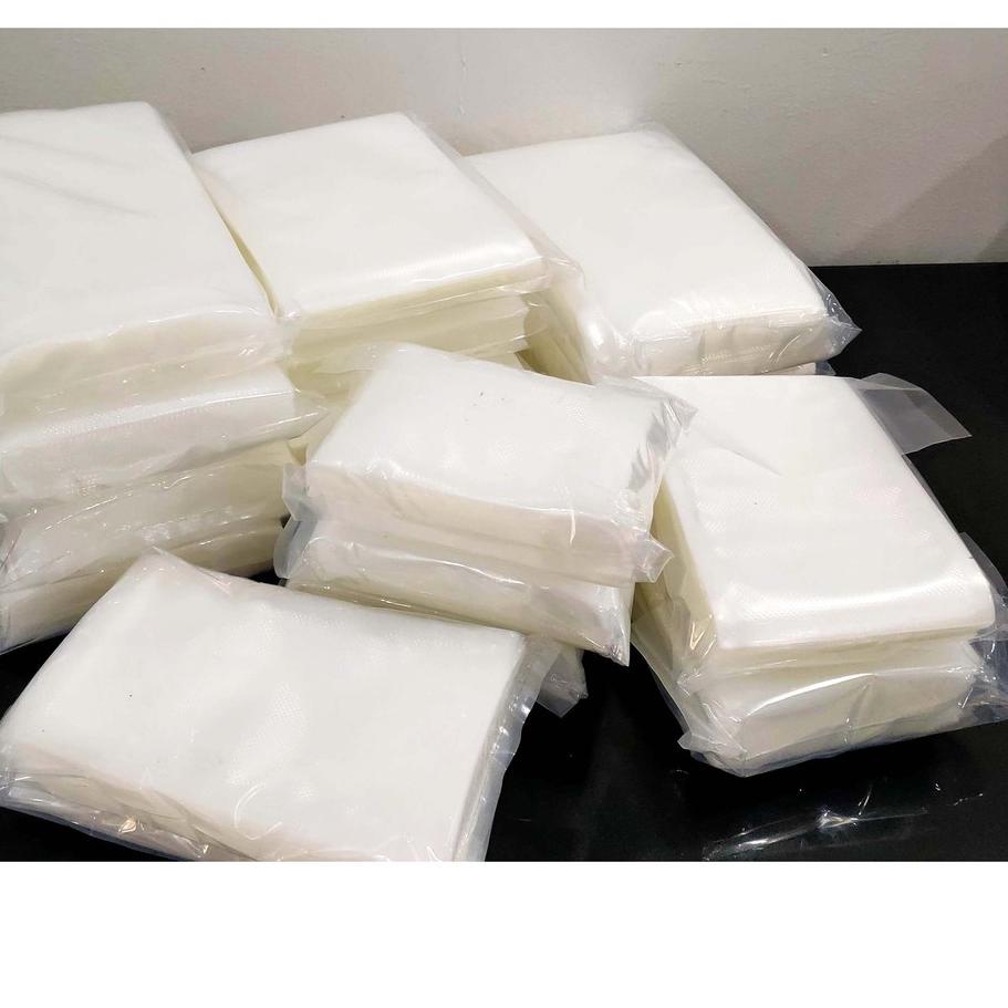 

❈ 20x25 Plastic vacuum bag emboss 50pcs / plastik vakum sealer / plastik vakum makanan / vacuum sealer ۝