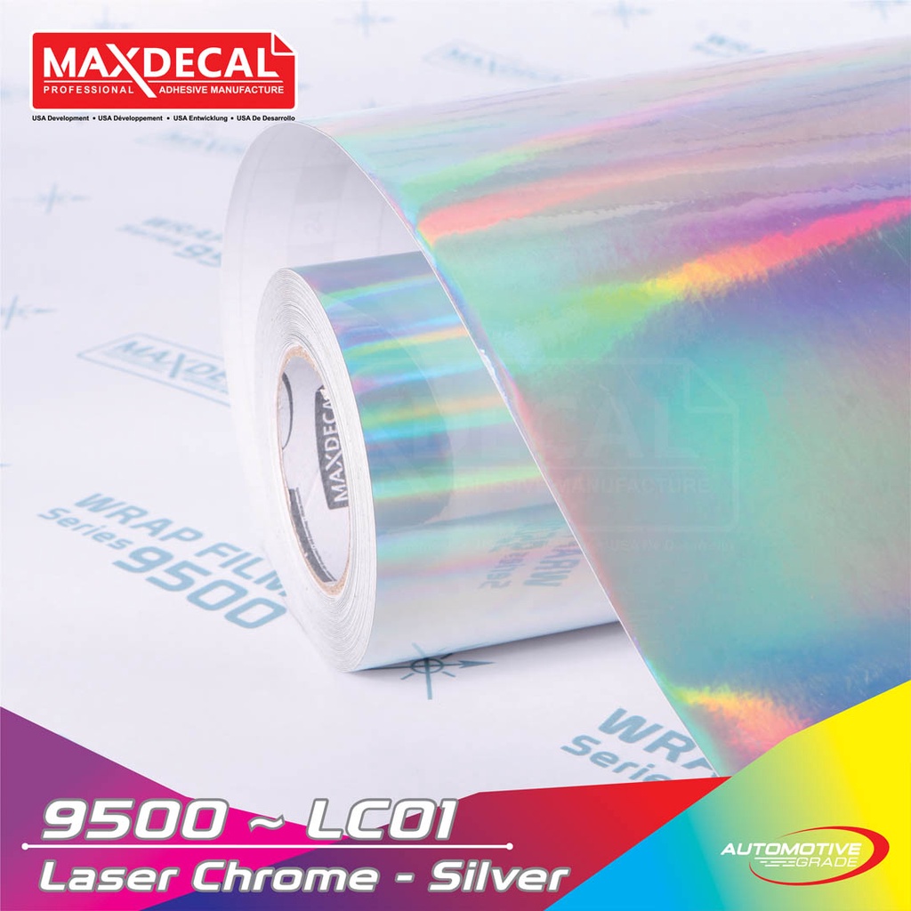 STICKER MAXDECAL 7500 LASER CHROME SERIES