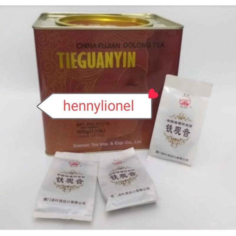 

Tie guan Yin oolong tea 500gr