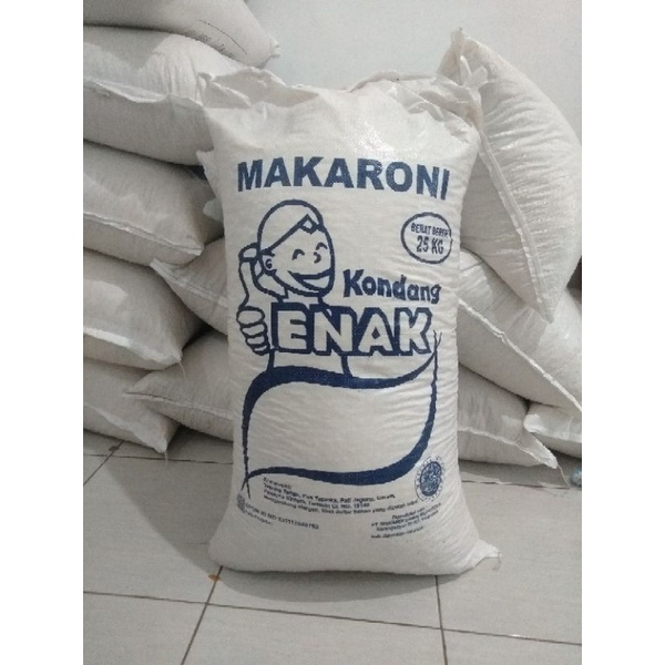 

Makaroni kondang enak cap srikandi 25kg mentah bantet