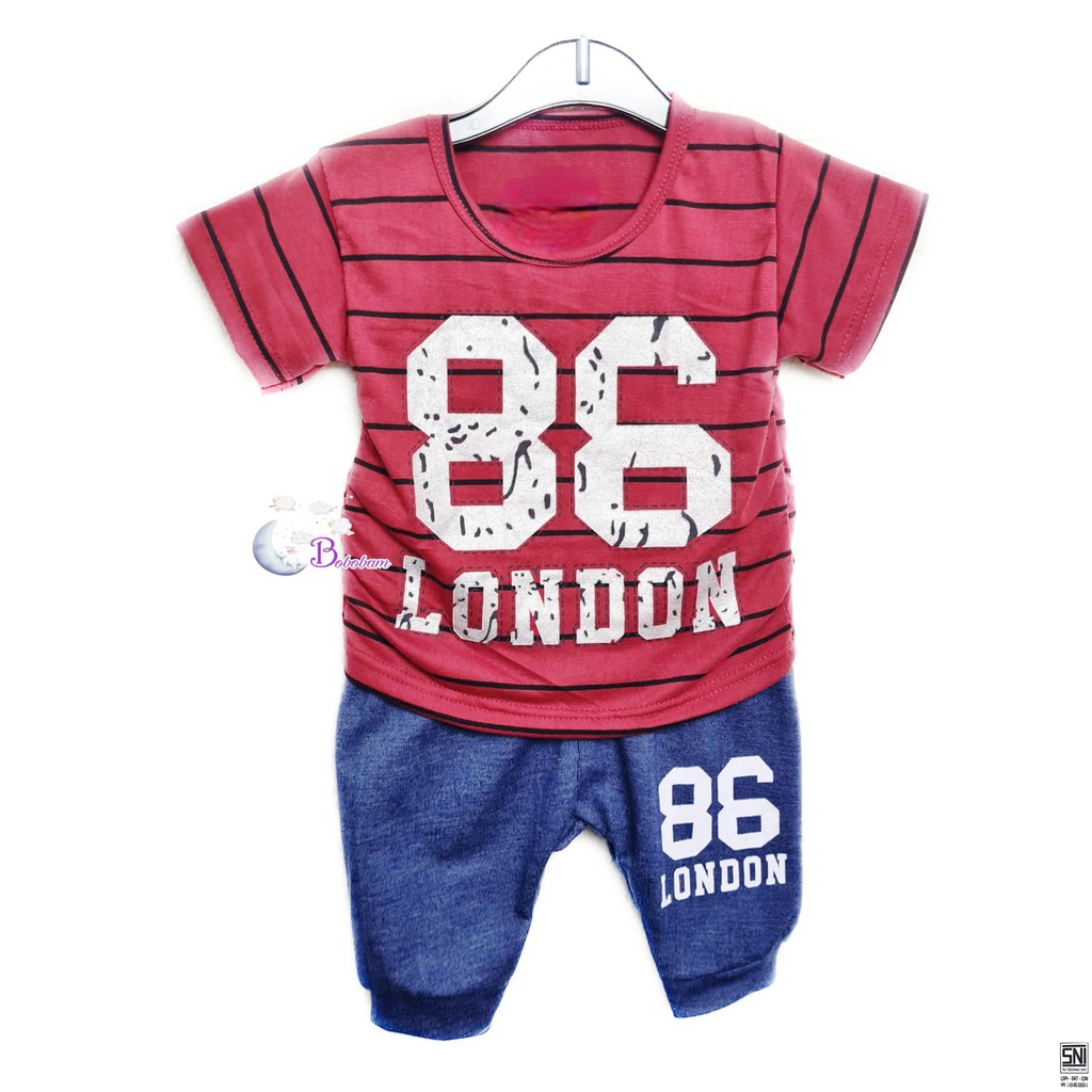 BOBOBAM BAJU BAYI LAKI LAKI  SETELAN ANAK COWO LUCU STELAN COWOK  6 12 BULAN  KEREN TRENDY KEKINIAN SALUR LONDON