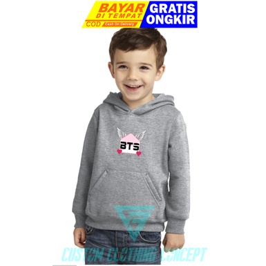 PROMO JAKET HOODIE KIDS MISTY BT21 WING