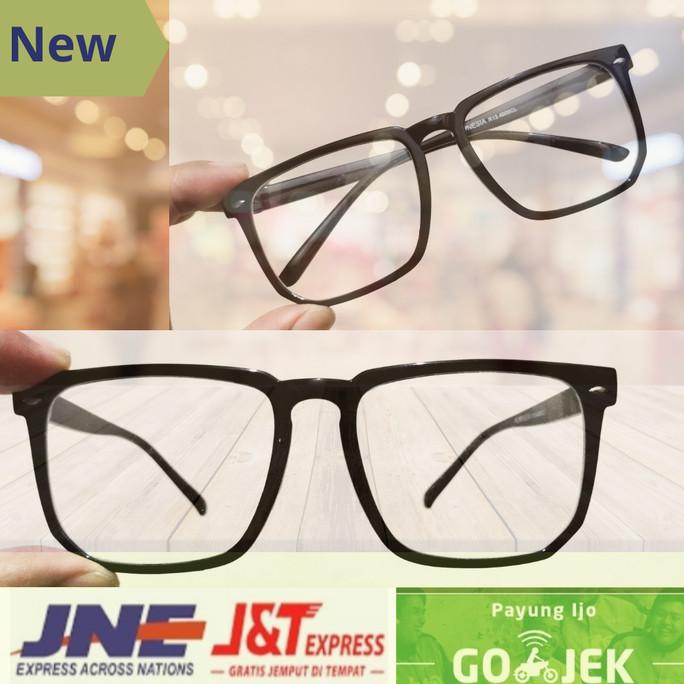 [[COD]] kacamata fashion model afgan lensa normal kacamata pria baru termurah TERMURAH Kode 1084