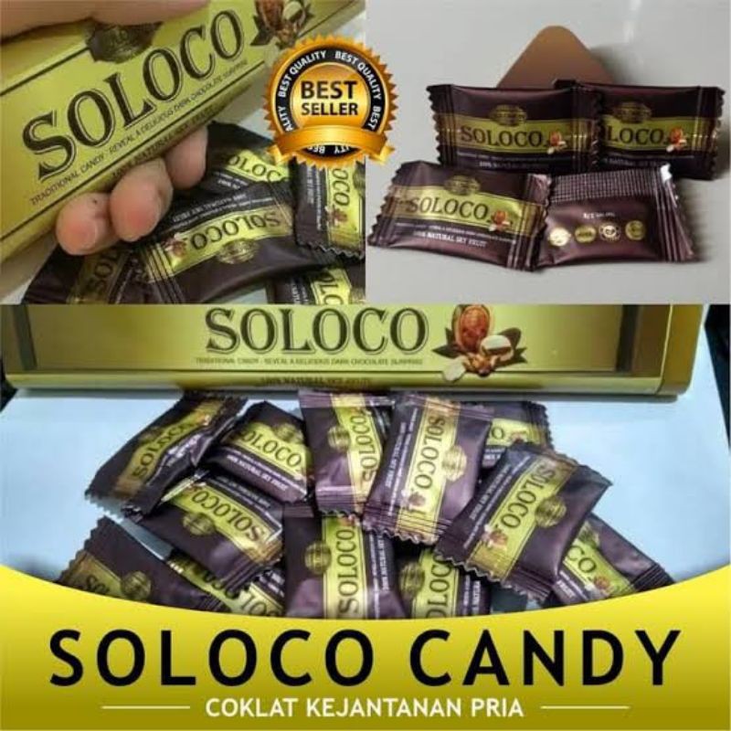 Permen Soloco 100%Original Australia, Obat Herbal Kuat Pria