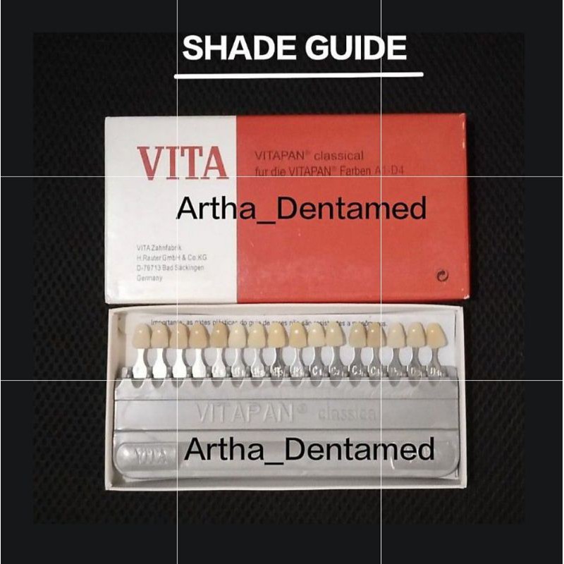 Shade guide Dental