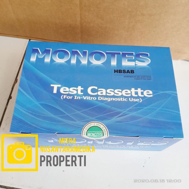 monotest HBSAB DEVICE Test Hepatitis B
