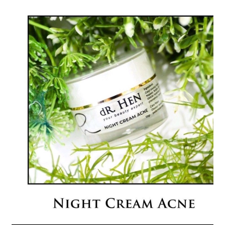 DR.hen whitening night cream by athena