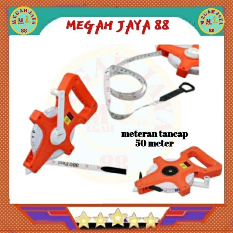 METERAN 50 METER-METERAN TANCAP-METERAN ROLL 50 METER